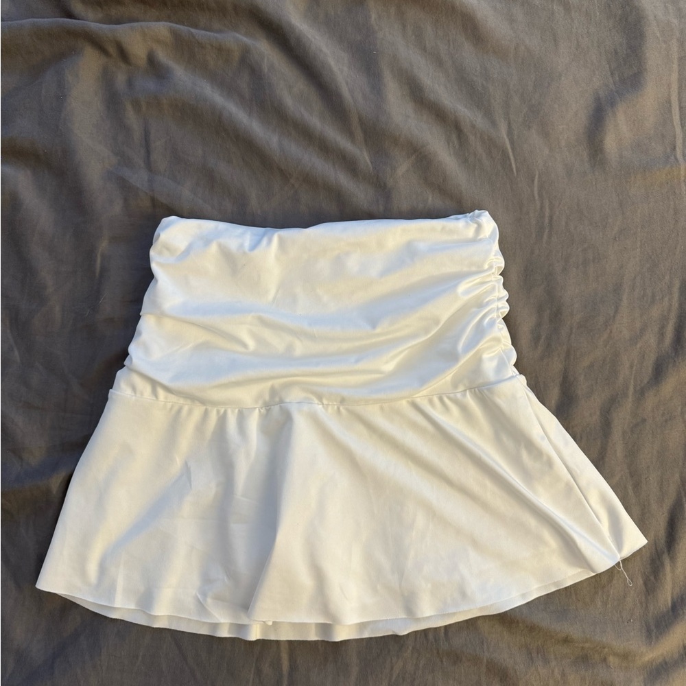 white shien skirt size small